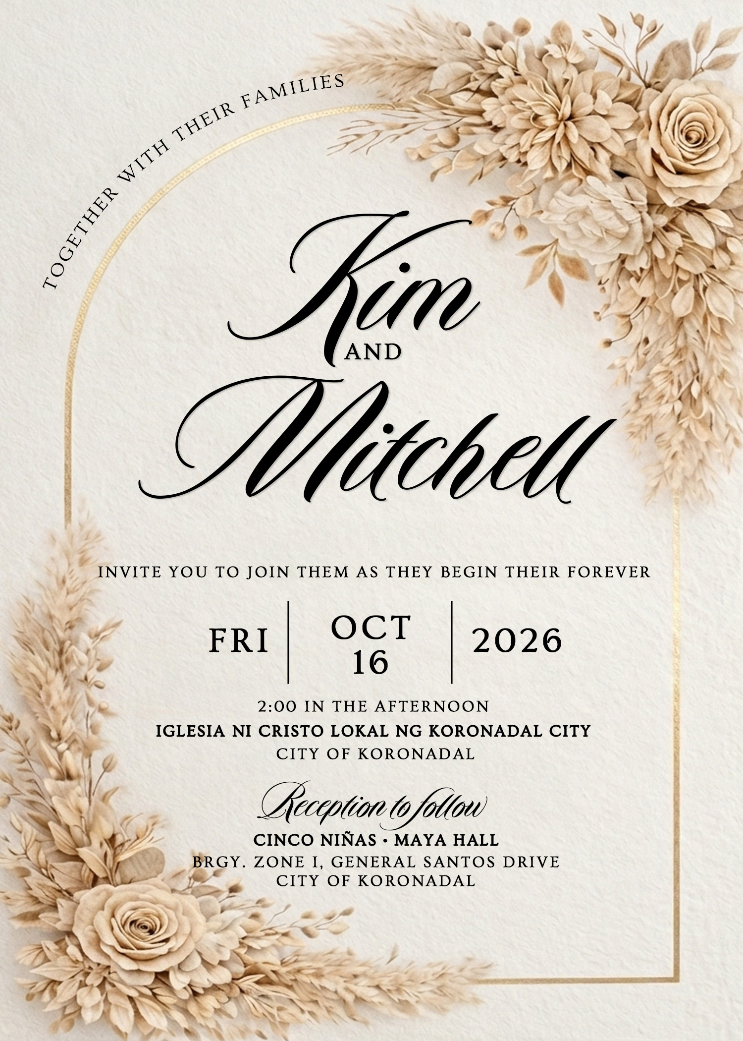 Wedding Invitation 1