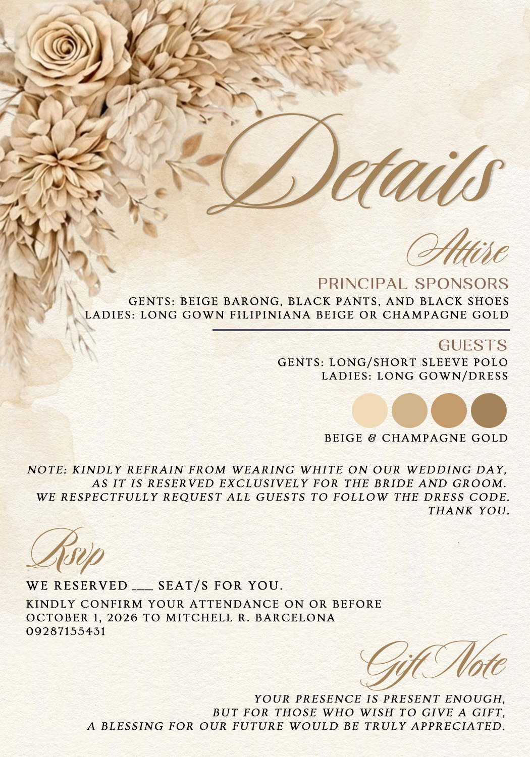 Wedding Invitation 3